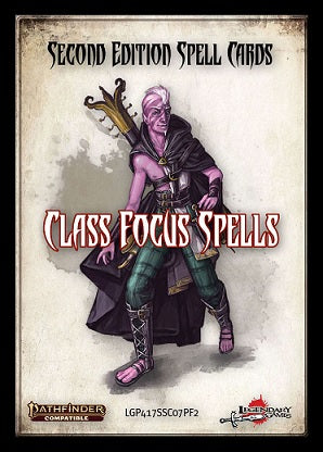 Spell Cards Class Focus Spells Pathfinder Legendary Games    | Red Claw Gaming