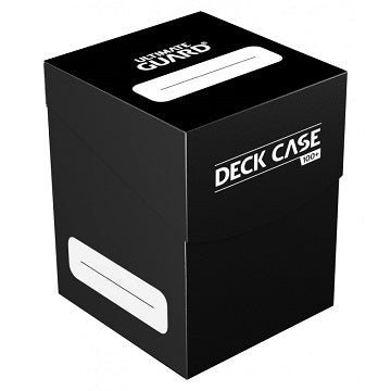 UG DECK CASE STANDARD BLACK 100+ Deck Box Ultimate Guard    | Red Claw Gaming