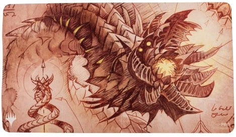 THE BROTHER'S WAR SCHEMATIC WURMCOIL ENGINE PLAYMAT Playmat Ultra Pro    | Red Claw Gaming