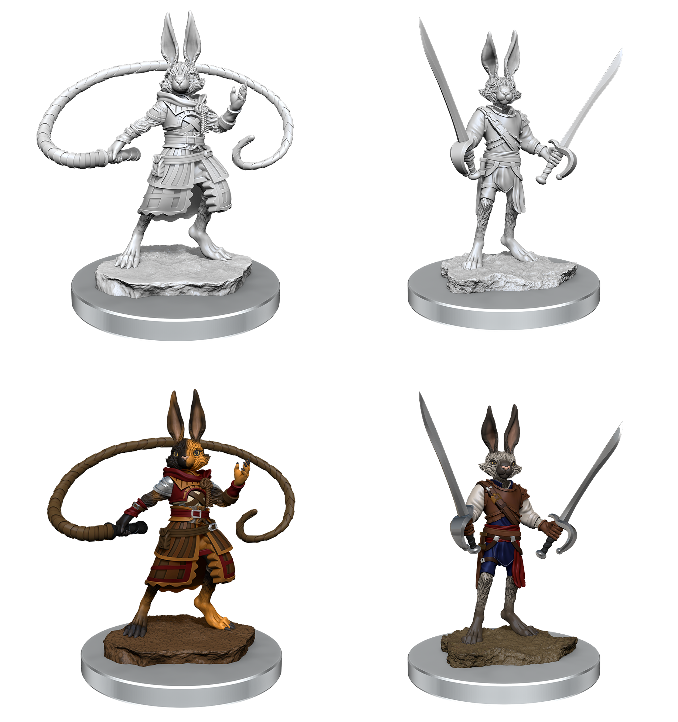 D&D Nolzur's Marvelous Miniatures: HARENGON ROGUES Minatures Wizkids Games    | Red Claw Gaming