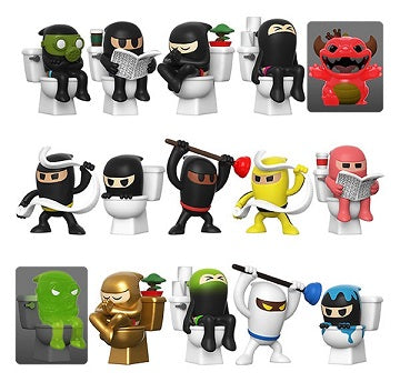 Funko Toilet Ninjas Cool Things Universal DIstribution    | Red Claw Gaming