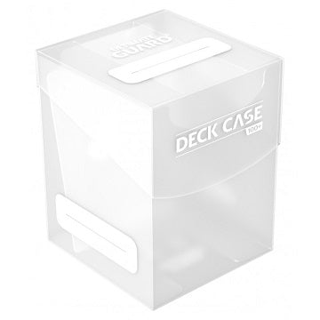 UG DECK CASE STANDARD CLEAR 100+ Deck Box Ultimate Guard    | Red Claw Gaming