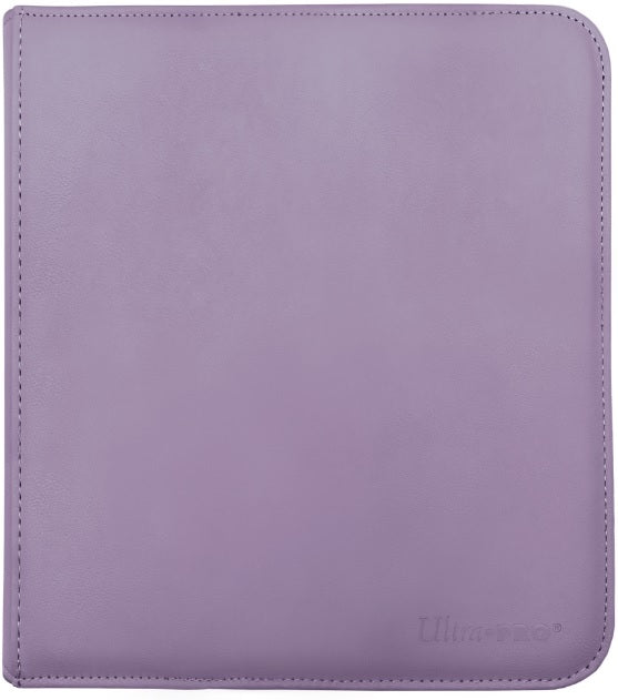 UP ZIP BINDER PRO 12PKT Albums Ultra Pro Purple   | Red Claw Gaming