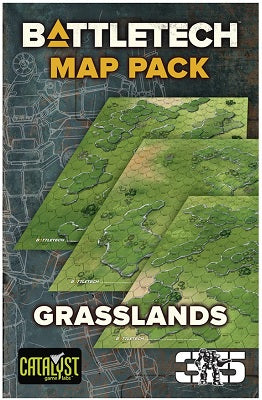 BATTLETECH MAP SET - GRASSLANDS Battletech Catalyst    | Red Claw Gaming