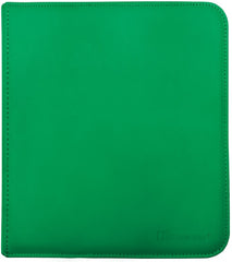 UP ZIP BINDER PRO 12PKT Albums Ultra Pro Green   | Red Claw Gaming