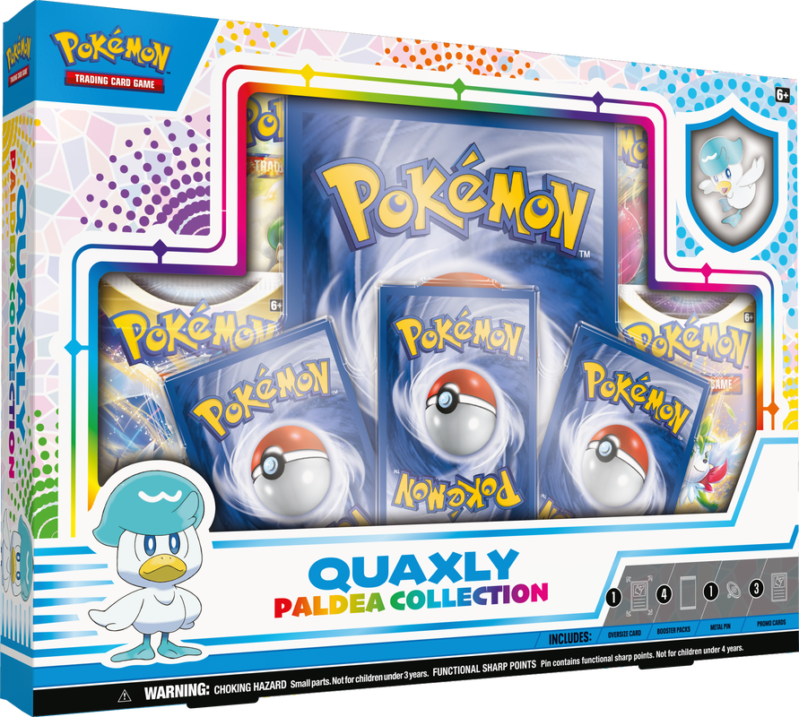 POKEMON PALDEA COLLECTION QUAXLY Pokemon Nintendo    | Red Claw Gaming