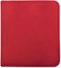 UP ZIP BINDER PRO 12PKT Albums Ultra Pro Red   | Red Claw Gaming