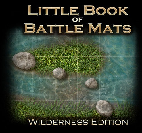 Little BOOK OF BATTLE MATS WILDERNESS EDITION Role Playing Universal DIstribution    | Red Claw Gaming