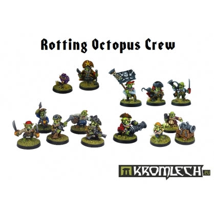 Rotting Octopus Crew (13+weapon) Minatures Kromlech    | Red Claw Gaming