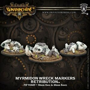 Retribution Myrmidon Wreck Markers  Clearance    | Red Claw Gaming