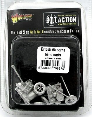 US Airborne Hand Carts American Warlord Games    | Red Claw Gaming