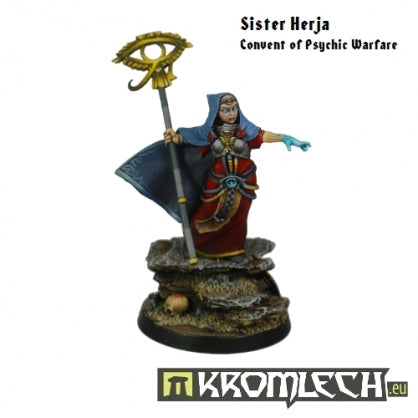 Sister Herja - Convent of Psychic Warfare (1) Minatures Kromlech    | Red Claw Gaming