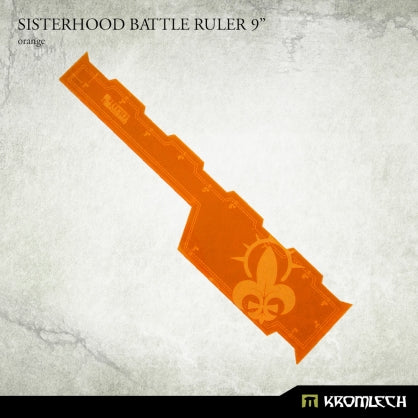 Sisterhood Battle Ruler 9" [Orange] Minatures Kromlech    | Red Claw Gaming