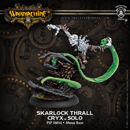 Cryx Skarlock Thrall Miniatures Clearance    | Red Claw Gaming