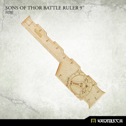 Sons of Thor Battle Ruler 9" [HDF] Minatures Kromlech    | Red Claw Gaming