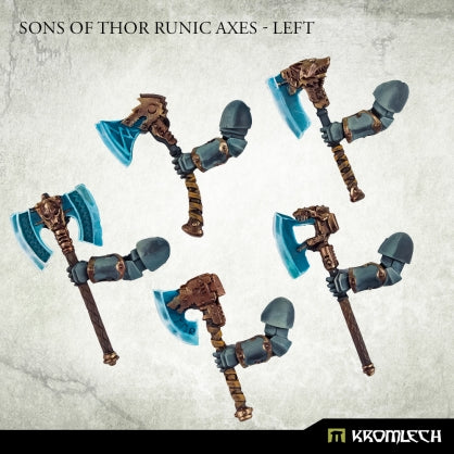 Sons of Thor Runic Axes - Left Minatures Kromlech    | Red Claw Gaming