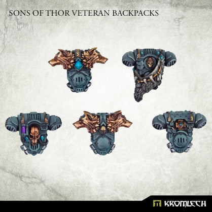 Sons of Thor Veteran Backpacks Minatures Kromlech    | Red Claw Gaming