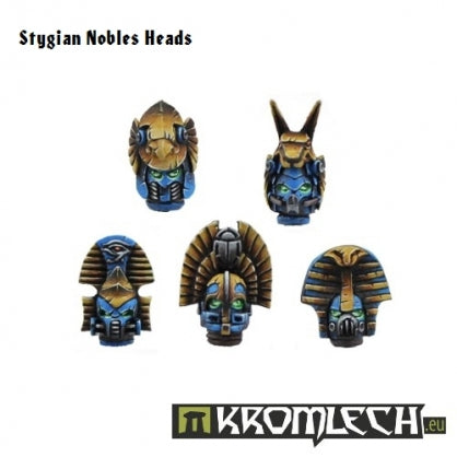 Stygian Nobles Heads (10) Minatures Kromlech    | Red Claw Gaming