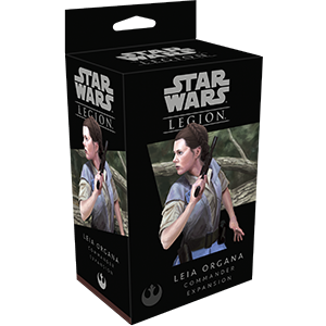 Leia Organa Commander Expansion Star Wars: Legion Fantasy Flight Games    | Red Claw Gaming