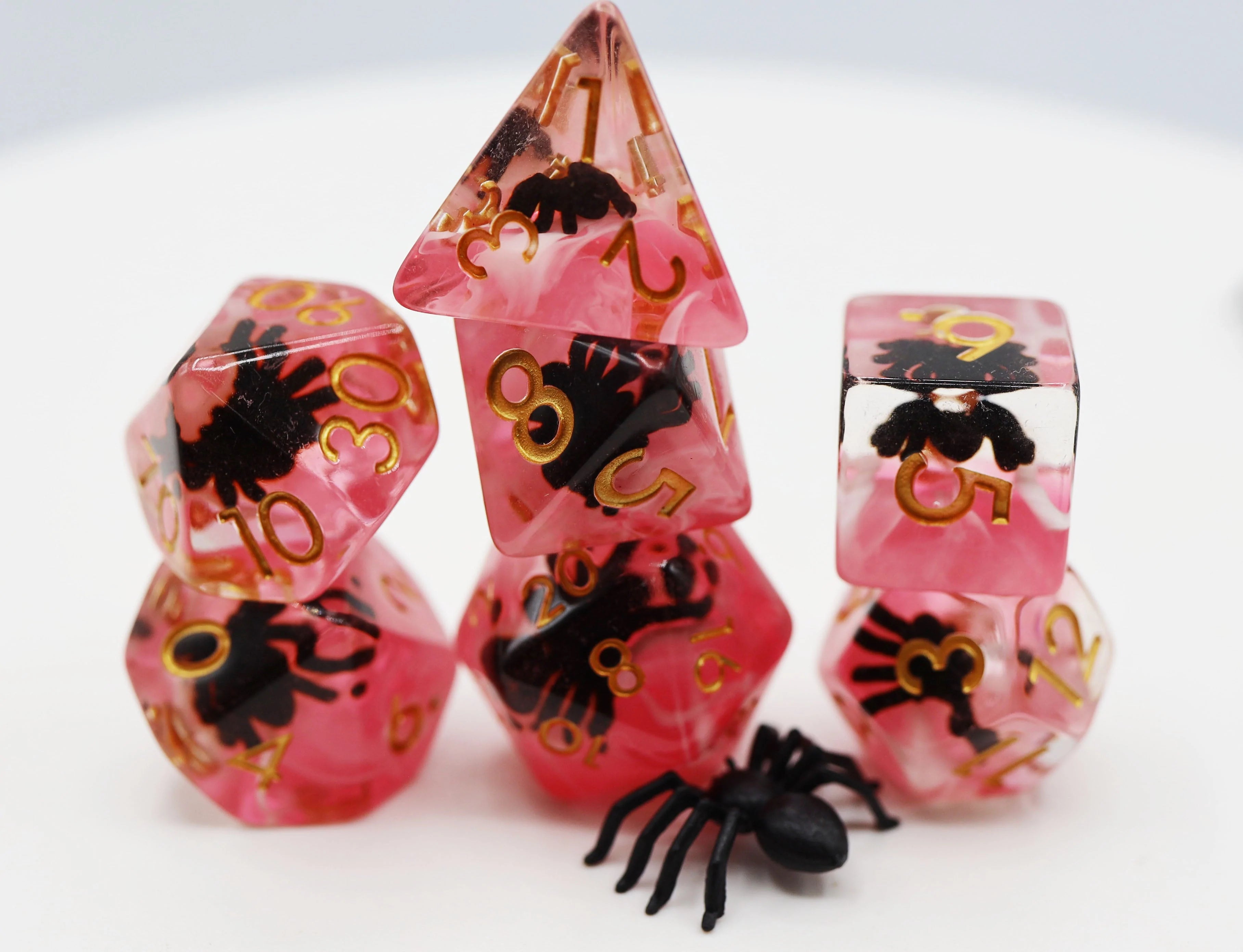 Terror Spider 7 Dice Set Dice & Counters Foam Brain Games    | Red Claw Gaming