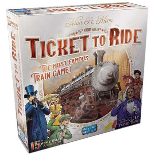 Ticket to Ride 15th Anniversary Special Edition Board Game Asmodee    | Red Claw Gaming