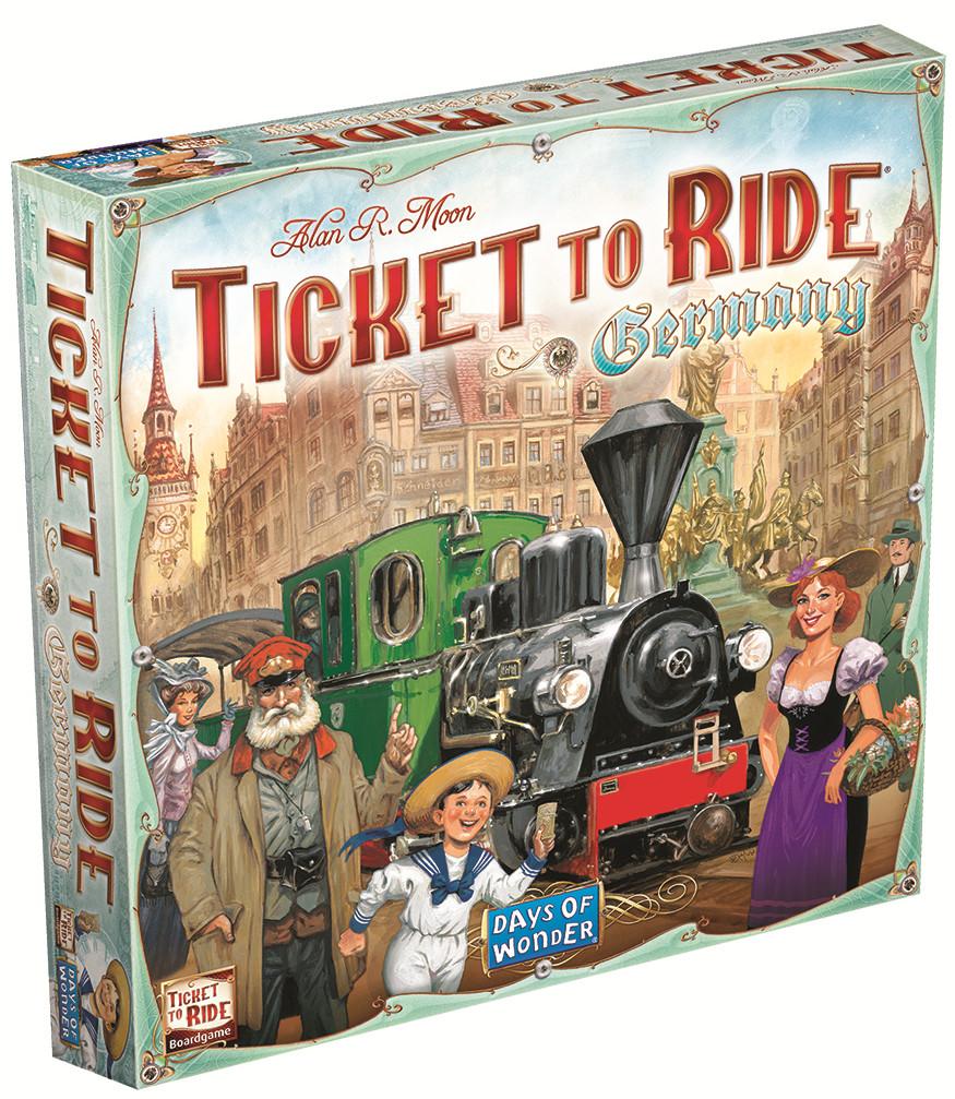 Ticket to Ride Germany Board Game Asmodee    | Red Claw Gaming