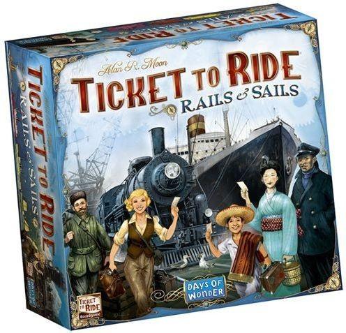 Ticket to Ride Rails & Sails Board Game Asmodee    | Red Claw Gaming