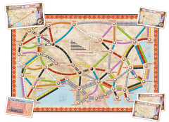 Ticket to Ride Map Collection Volume 1 Asia Board Game Asmodee    | Red Claw Gaming