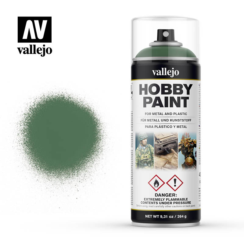 Sick Green Spray Primer Vallejo Primer Vallejo    | Red Claw Gaming