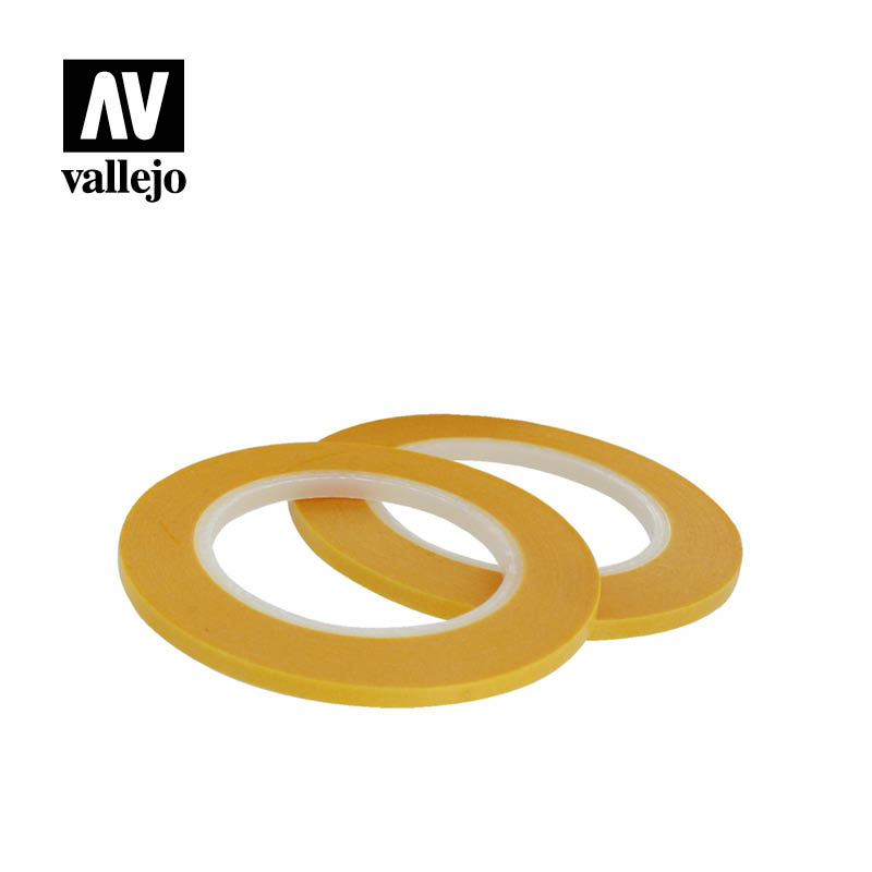 Masking Tape 3 mm x 18 m Vallejo Auxiliaries Vallejo    | Red Claw Gaming