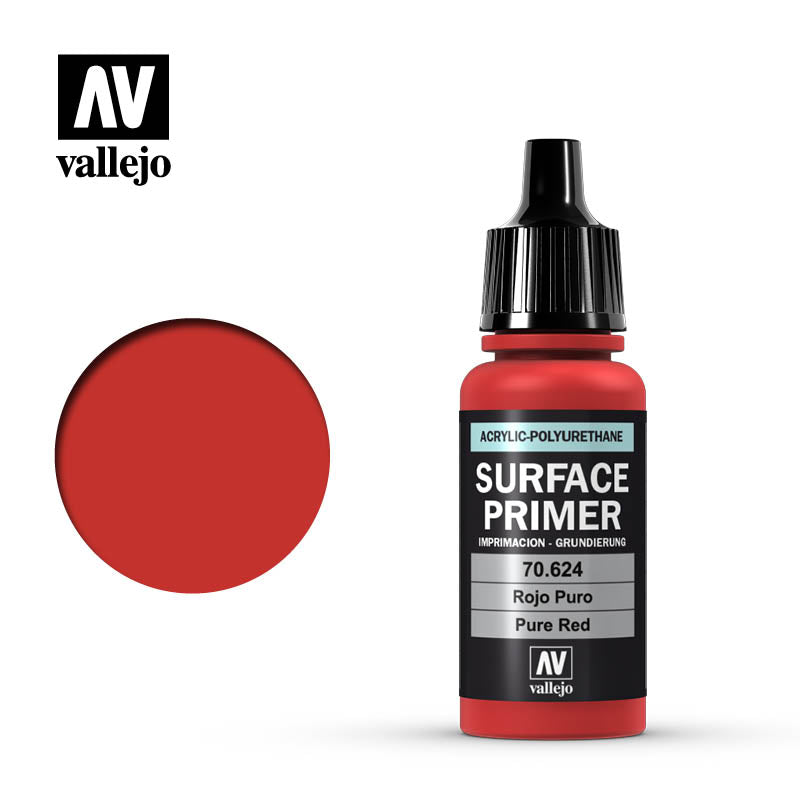 Pure Red Surface Primer Vallejo Game Surface Primer Vallejo    | Red Claw Gaming