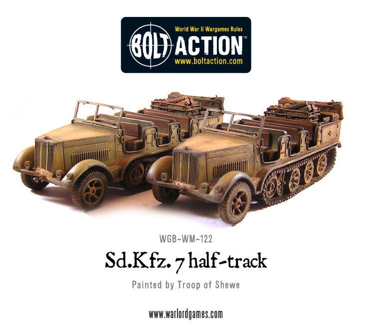 Sd.Kfz 7 Half track Germany Warlord Games    | Red Claw Gaming