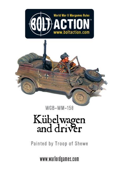 Kubelwagen Germany Warlord Games    | Red Claw Gaming