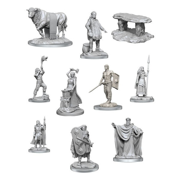 WIZKIDS UNPAINTED MINIS BRIGANTE CELTS Minatures Wizkids Games    | Red Claw Gaming