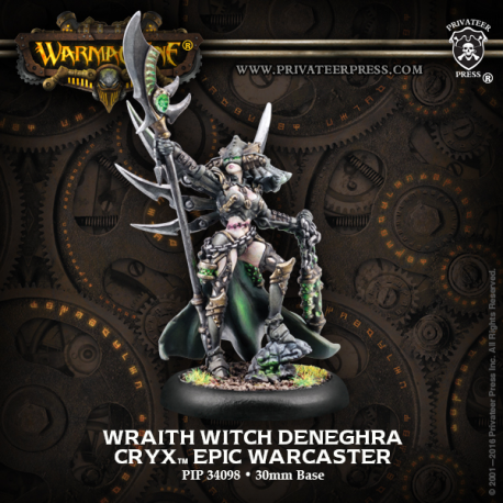 Cryx Wraith Witch Deneghra Miniatures Clearance    | Red Claw Gaming